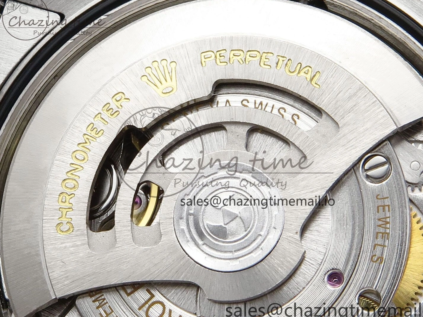 126233 Edition YG Dial 36 A3235 Bracelet on YG Best Leaf SS Stick Oyster DateJust EWEF 0505